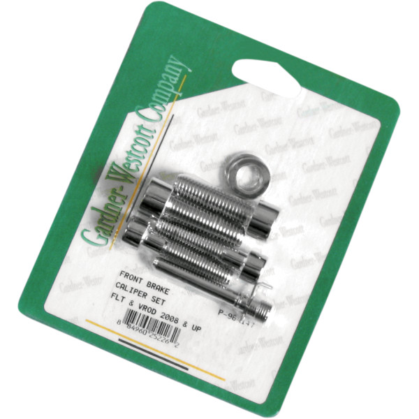 ガードナーウェスコット ボルトキット フロント キャリパー 08年以降 FLH ポリッシュ