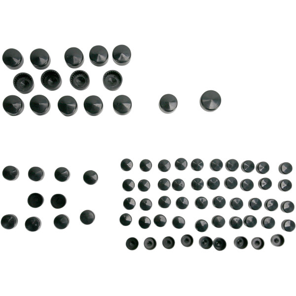 ボルトカバー スタンダードキット 07年-08年 FLH 黒