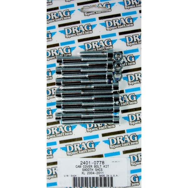ボルトキット カムカバーセット 04年以降 XL クローム/無地