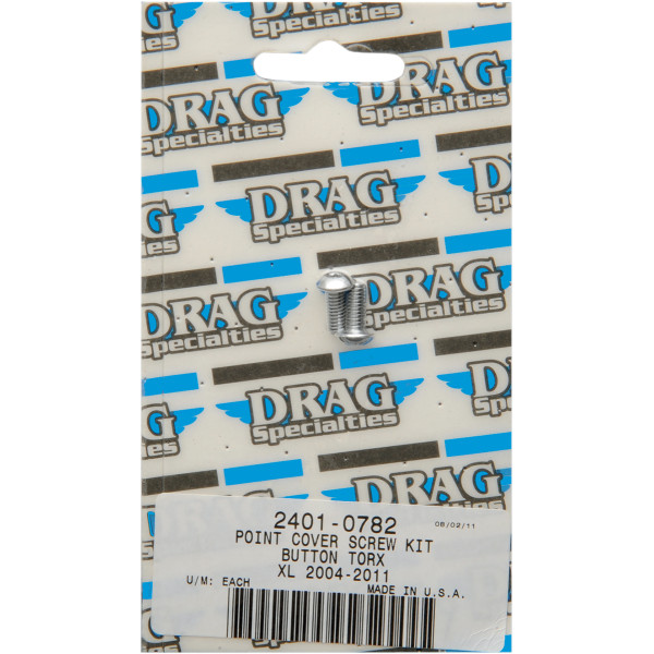 ボルトキット ポイント カバー 04年以降 XL クローム/ローレット