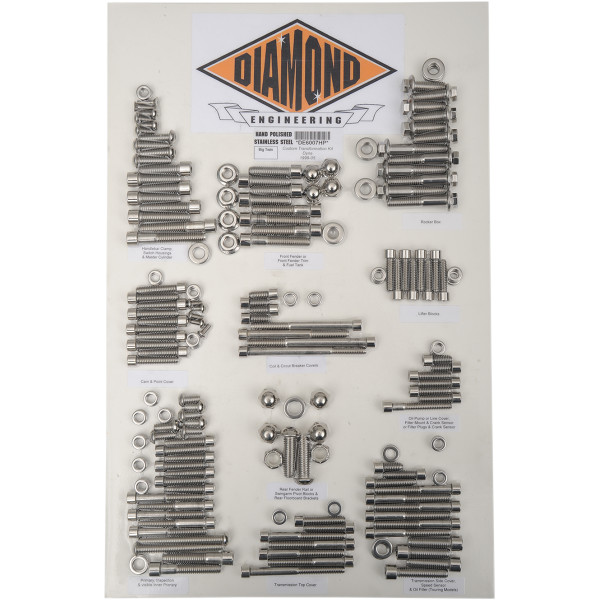 【セール特価】 ボルトキット カバー全体 99年-05年 ダイナ OEMスタイル