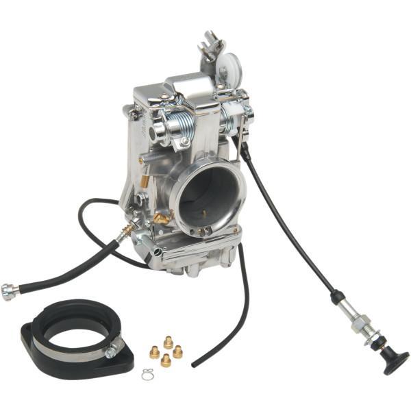 レーシング キャブレター スムースボア 48mm ポリッシュ仕上げ