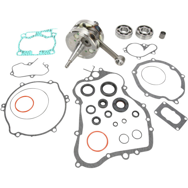 クランクシャフト ボトムエンドキット ベアリング、ガスケット付き 01年 YZ125
