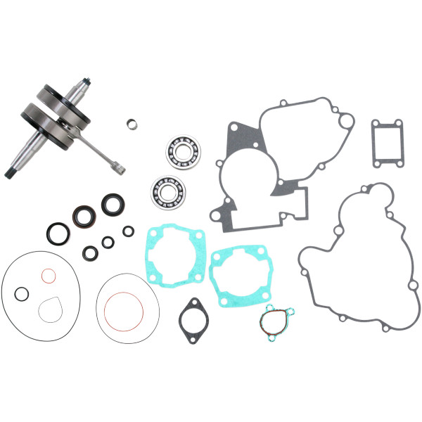 クランクシャフト ボトムエンドキット ベアリング、ガスケット付き 03年-08年 KTM 65 SX