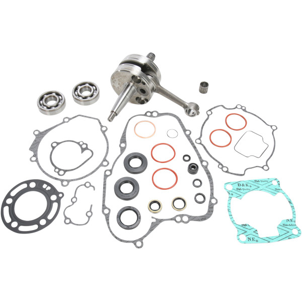クランクシャフト ボトムエンドキット ベアリング、ガスケット付き 01年-05年 KX85