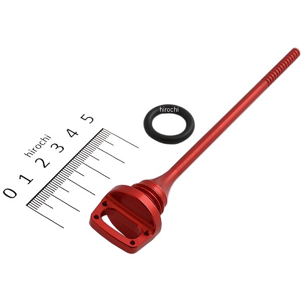 オイル レベルゲージ 10年以降 CRF250R 赤