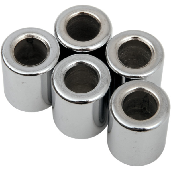 スペーサー クローム 5/16インチ(8mm) x 3/4インチ(19mm) 外径5/8インチ(16mm) (5個入り)
