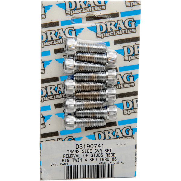 ボルトキット キッカーカバー 85年-86年 FX/FL クローム/ローレット