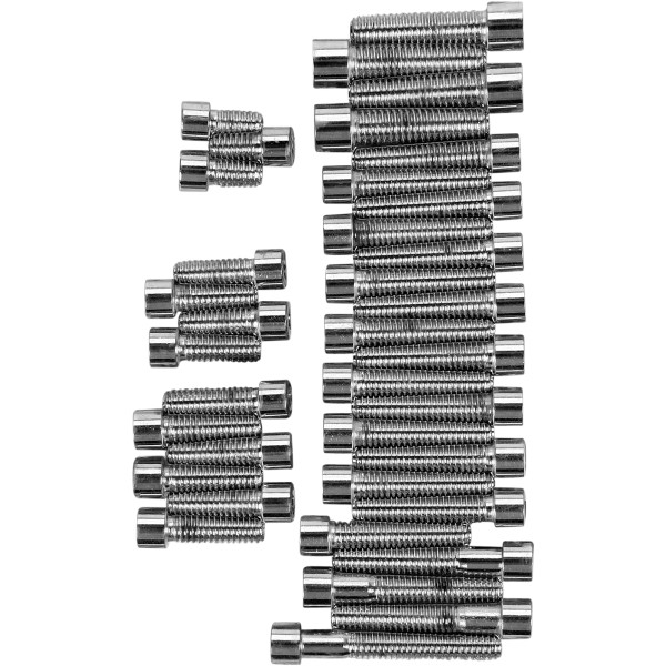 ボルトキット サイドカバー全体 82年-86年 FL クローム/無地