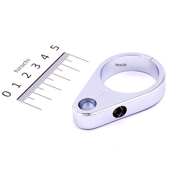 クラッチケーブル クランプ 1.375インチ(35mm) クローム