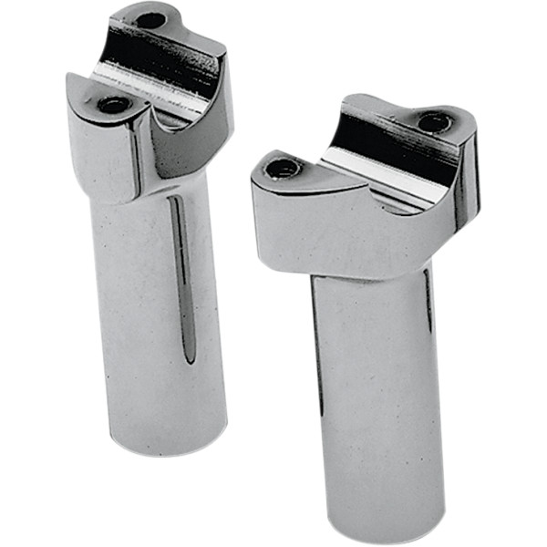 1インチハンドルバー 4.5インチ(114mm)高 ライザー クローム