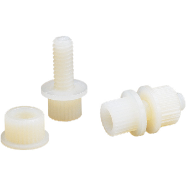 ナンバープレート ボルトキット 白 (100個入り)