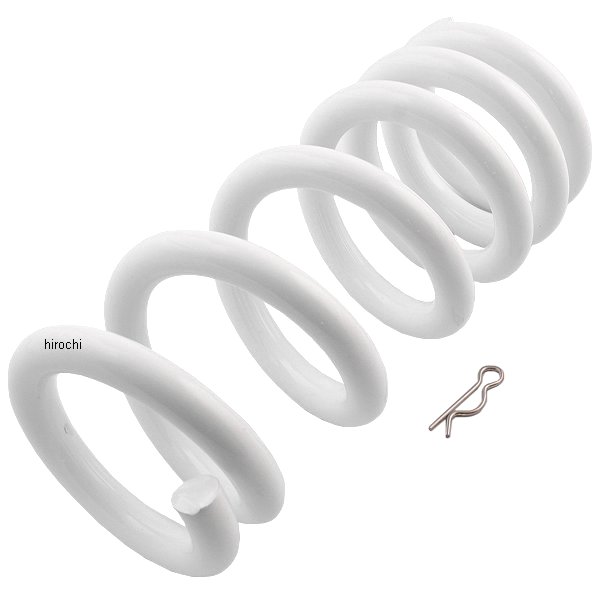 強化リアショックスプリング TW225、TW200 白