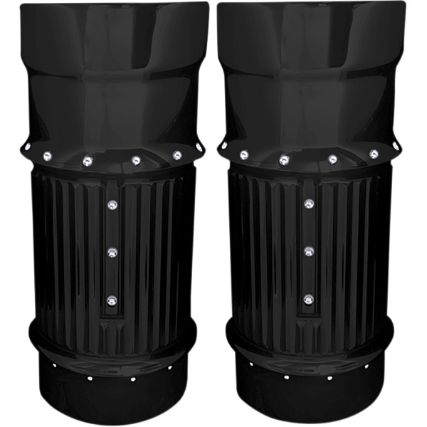 フォークベローズ 14年以降 FLT ディンプル 黒