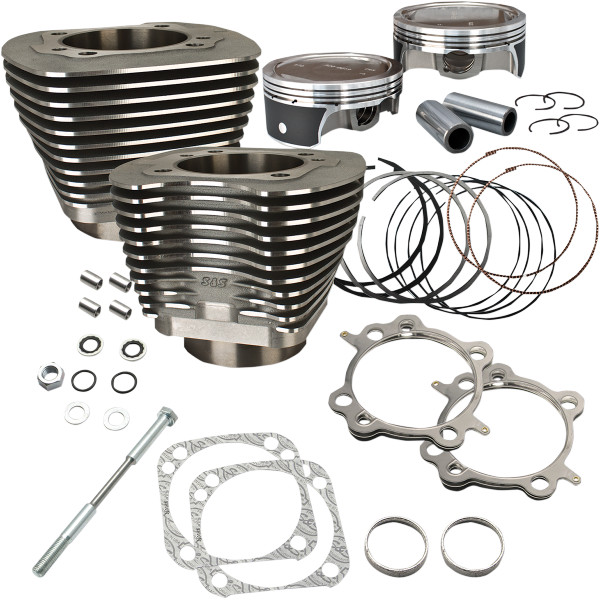 シリンダーキット 124" 07年以降 Twin Cam 黒