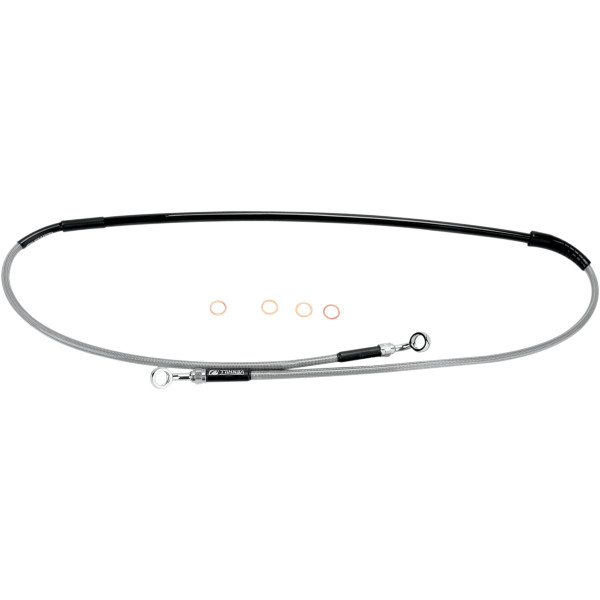 ブレーキホース フロント 06年以降 スズキ、カワサキ ステンレス