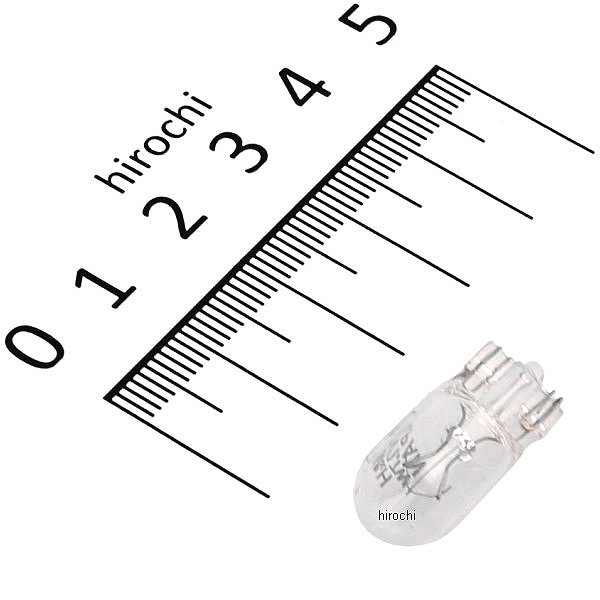 ノーマルバルブ 12V1.7W メーター/ポジション球 (クリアー) (1個売り)