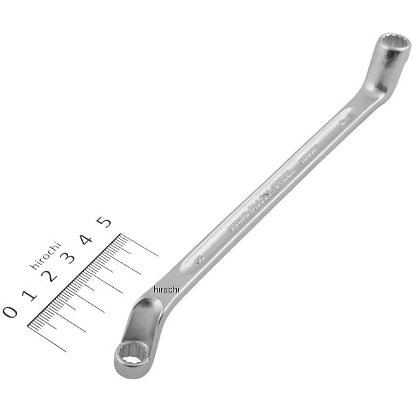 メガネレンチ 75° (8mm x 9mm)