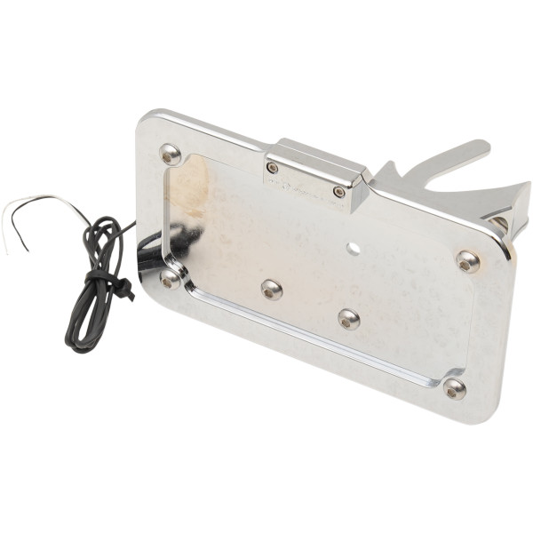 ライセンスプレート サイドマウント ユニバーサル 10年-14年 VT1300 クローム