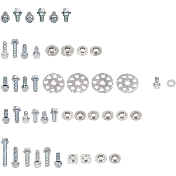 プラスチック ボディ ファスナーキット 01年-08年 RM125