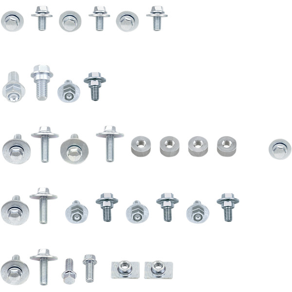 プラスチック ボディ ファスナーキット 12年-14年 KX250F