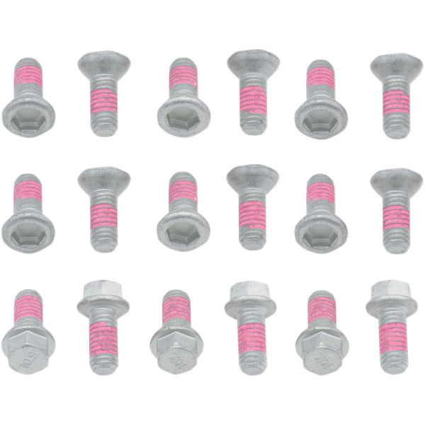 ブレーキディスクローターボルト M6x12mm M6x13mm 01年-08年 RM250、RM125 18個