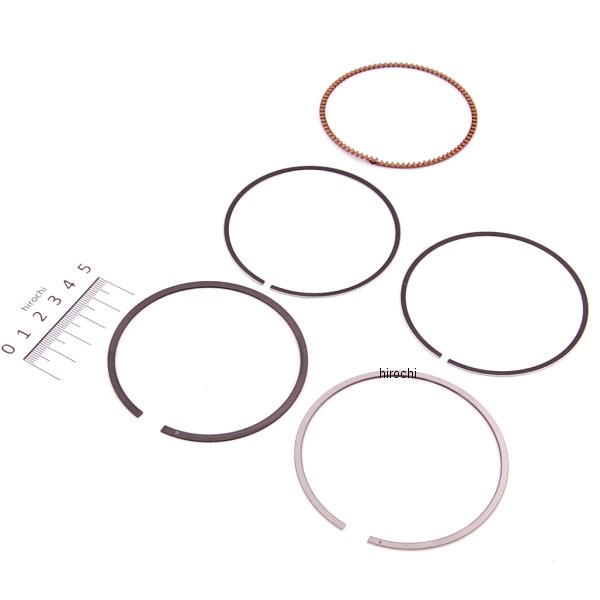 ピストンリングセット 82年-08年 ホンダ、スズキ、カワサキ 75mm