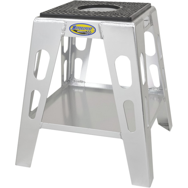 s MX バイクスタンド MX4 オイル穴有 高419mm アルミ シルバー