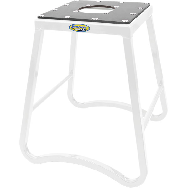 s MX バイクスタンド SX1 オイル穴有 高419mm スチール 白