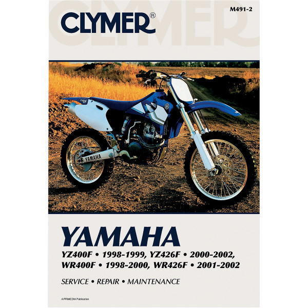 【セール特価】 マニュアル 整備書 98年-02年 ヤマハ YZ400/YZ426F/WR400F/WR426F