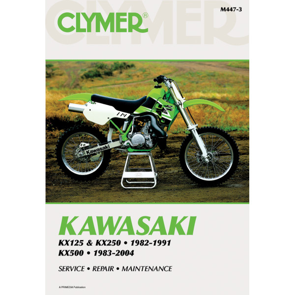 マニュアル 整備書 82年-04年 カワサキ KX125/KX250/KX500