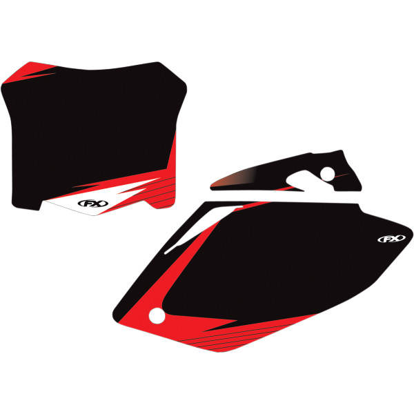 【セール特価】 ナンバー パッチプレート 05年-06年 CRF450R 黒