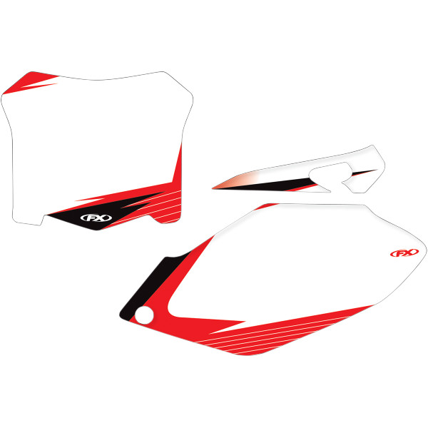 ナンバー パッチプレート 05年-06年 CRF450R 白