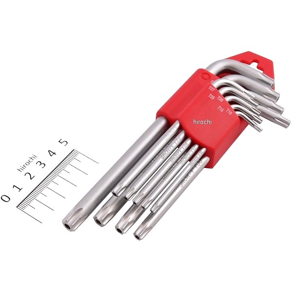 イジリ止めトルクスレンチ(9サイズセット)