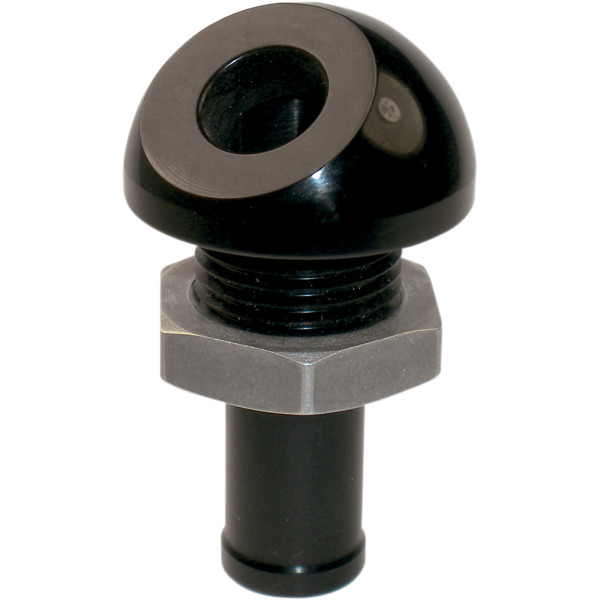 バイパス フィッティング 1/2インチ(13mm) 45度 黒