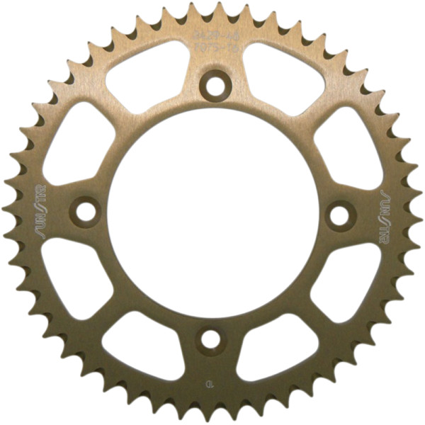 【セール特価】 リア スプロケット 47T/428 82年以降 YZ、RM アルミ ゴールド