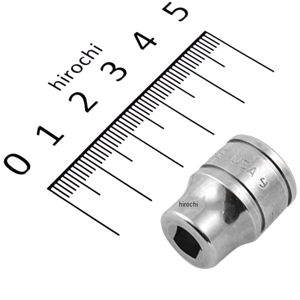 ショックアブソーバソケット 3/8インチ ドライブ オーバル幅 15/64インチ 長さ 29/32インチ