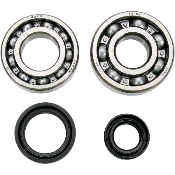 クランクシャフト ベアリング、シールキット 82年-88年 RM125 左右ペア