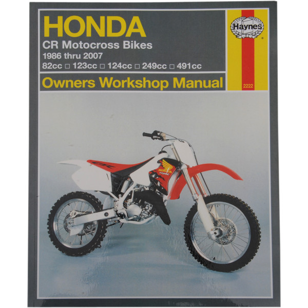 マニュアル 整備書 86年-07年 ホンダ CR250/500