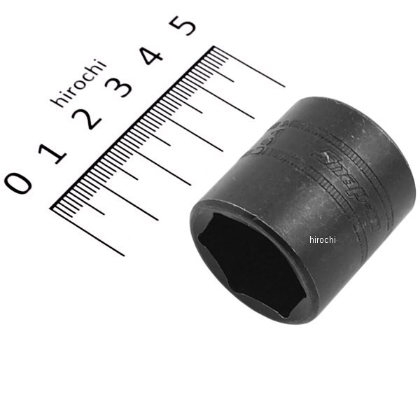 フランクドライブ 3/8インチ インパクト シャロー ソケット 6角 21mm