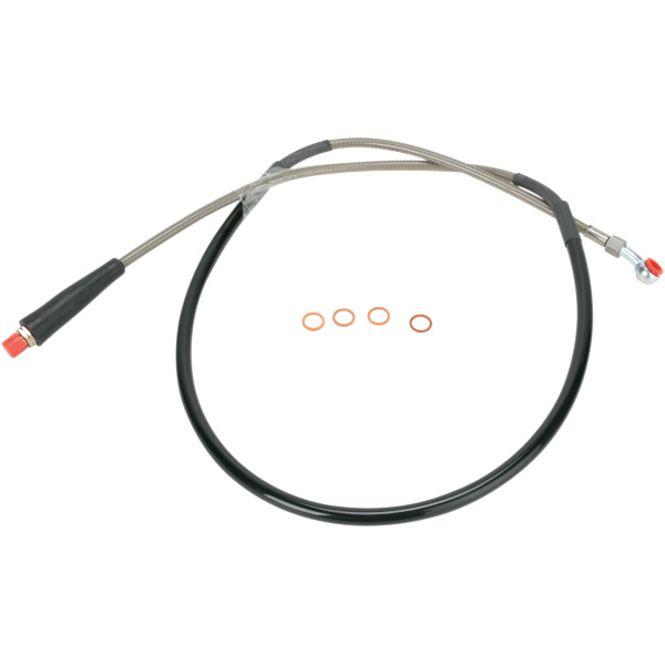 【セール特価】 ブレーキホース フロント 05年-09年 RM85 ステンレス