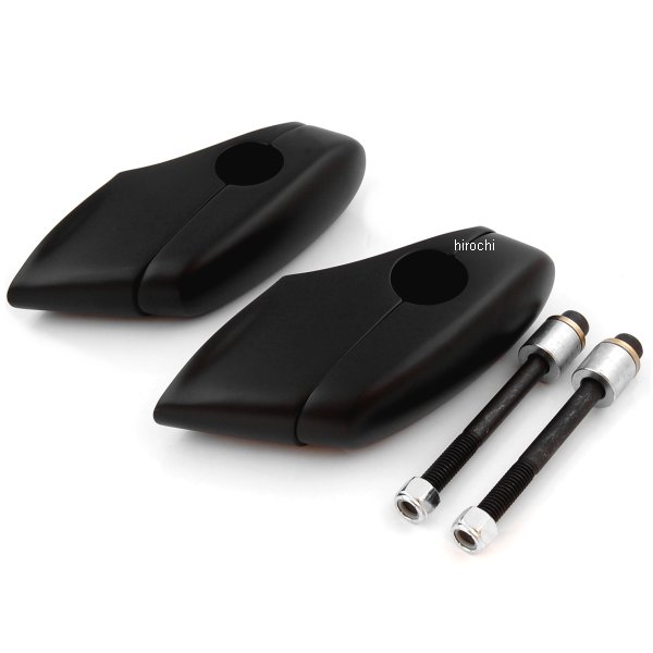 ハンドルバー ライザー プルバック 黒