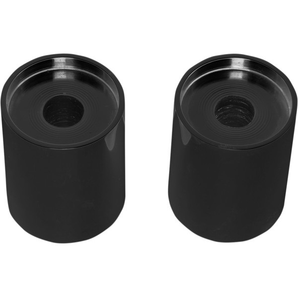 1.5インチバー用 延長ライザー 2インチ(51mm)高 黒(つや有り)