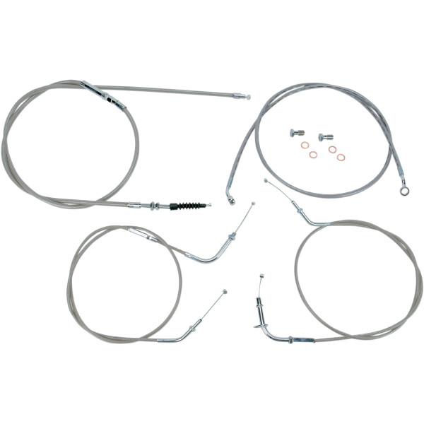 ケーブルライン セット 12インチ(305mm) 06年以降 バルカン VN900B ステンレス