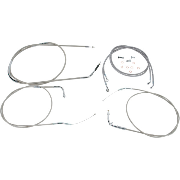 ケーブルライン セット 16インチ(406mm) 04年-09年 バルカン VN2000A ステンレス
