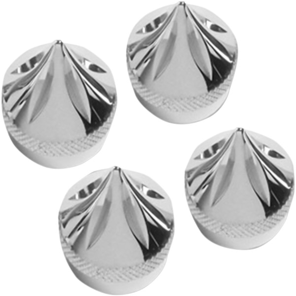 ヘッドボルトカバー トライバル クローム (4個入り)