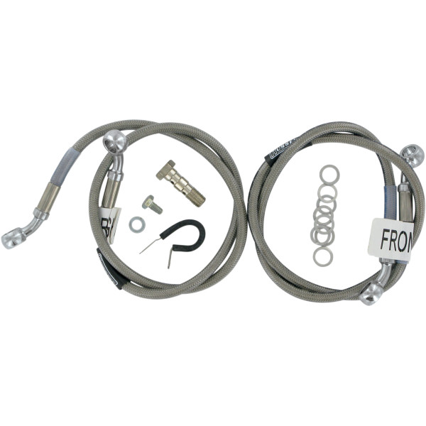 ブレーキホース フロント 00年-01年 ニンジャ ZX-12R ステンレス