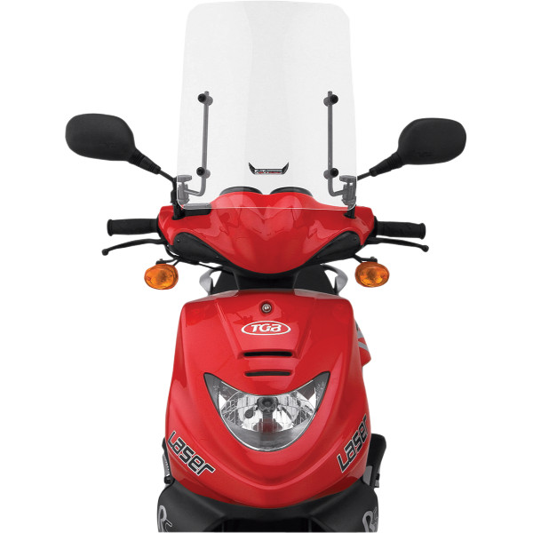 ウインドシールド スクーター30 16.25インチ高 汎用 クリア