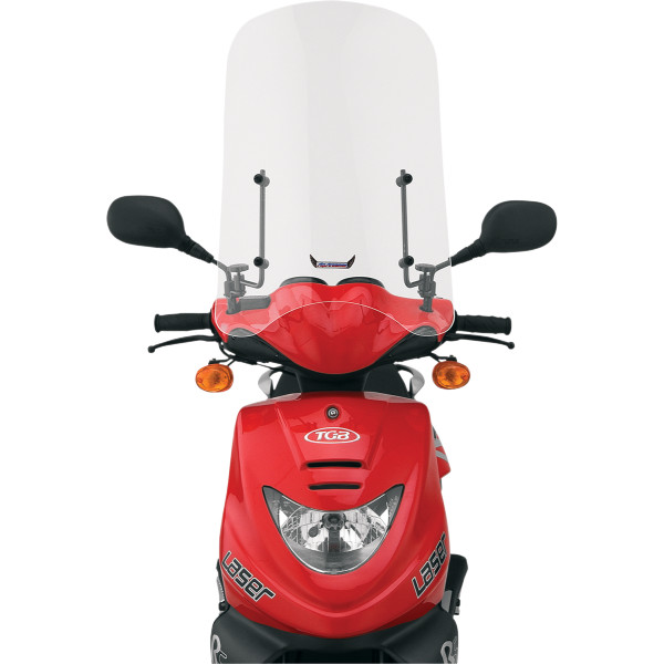 ウインドシールド スクーター40 23.5インチ 汎用 クリア