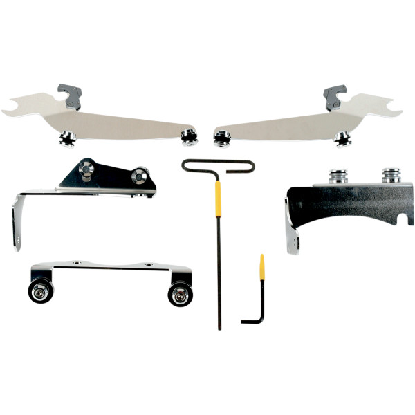 メンフィスシェード ウインドシールドスポーツ クイック取付金具 06年-13年 バルカン VN900B ポリッシュ